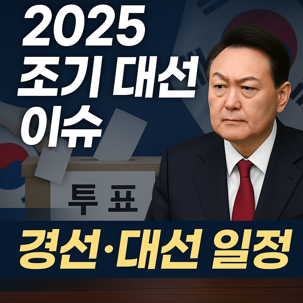 조기 대선 이슈