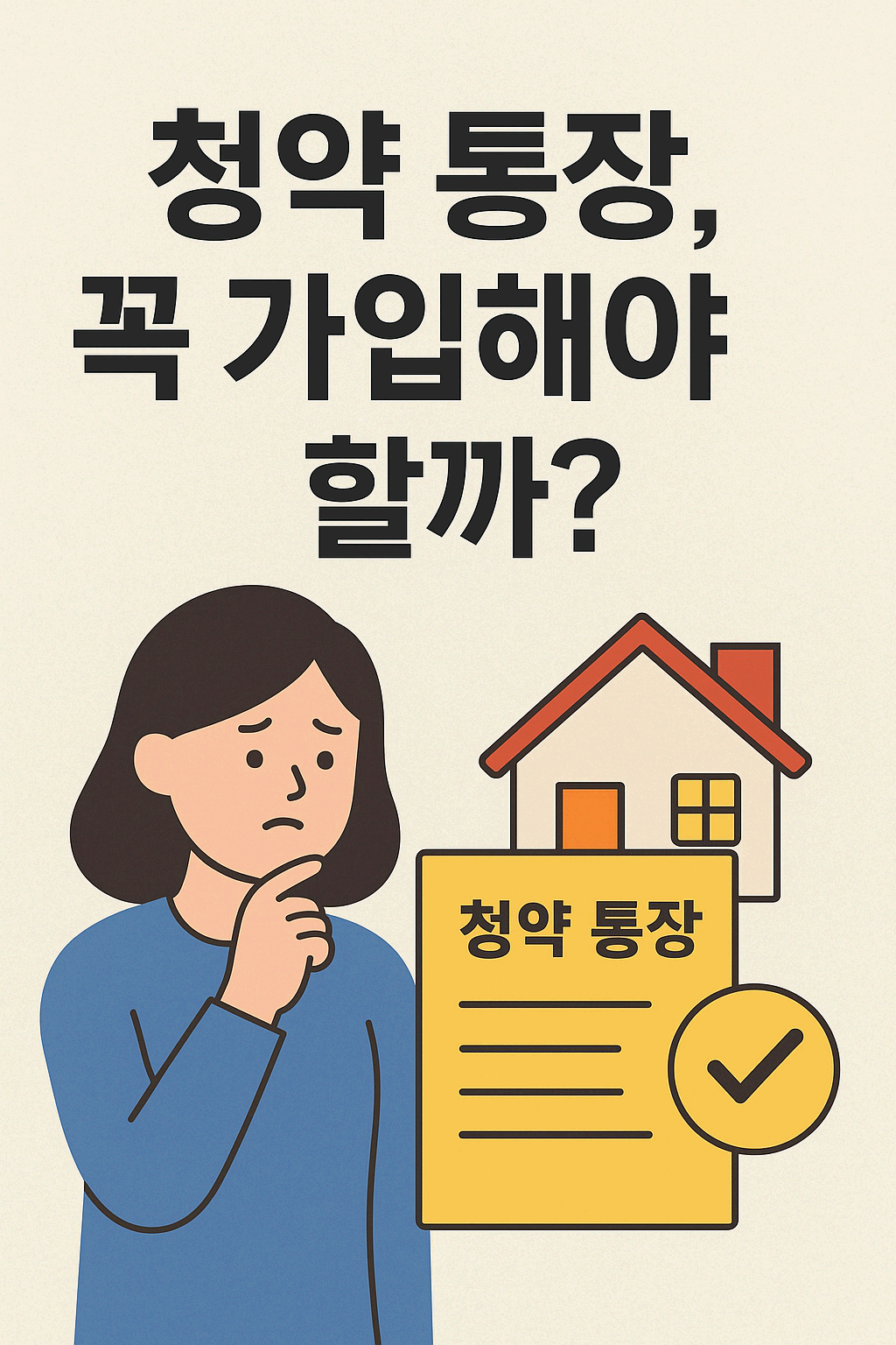 청약 통장, 꼭 가입해야 할까?