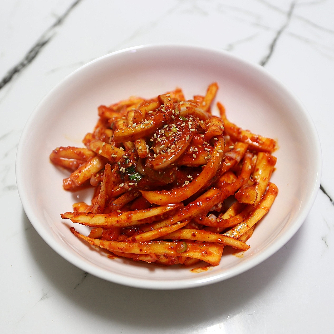 도라지-무침-완성모습