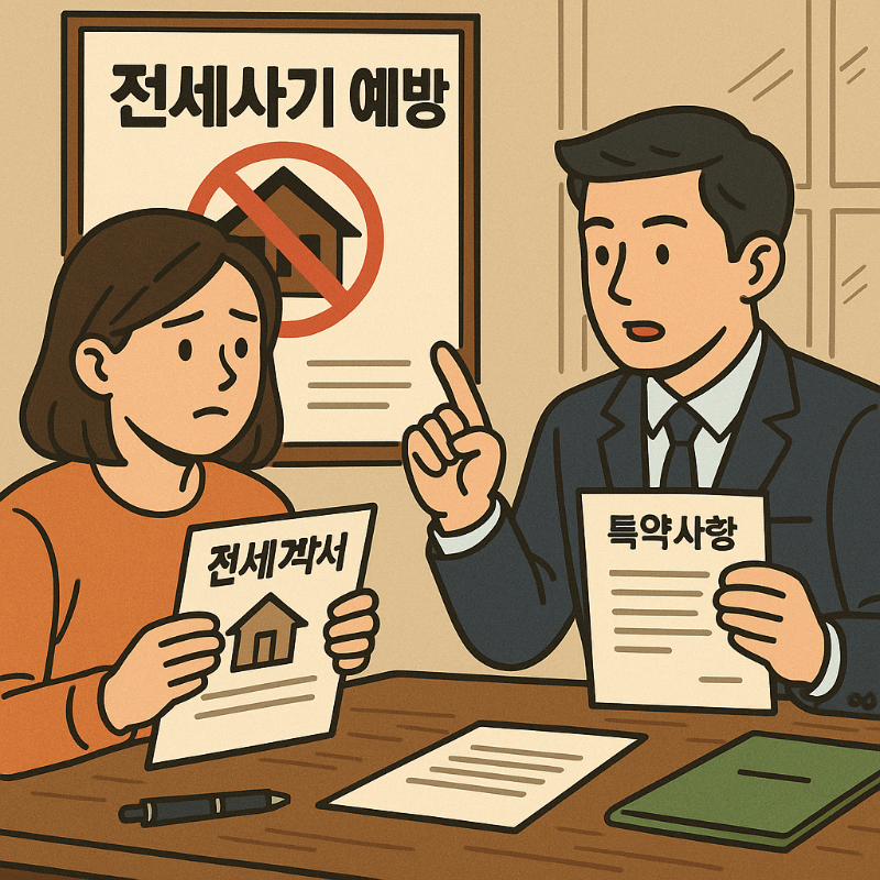 전세사기 예약시 특약사항 상담