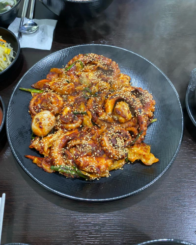 고수의 부엌 철판낙지볶음