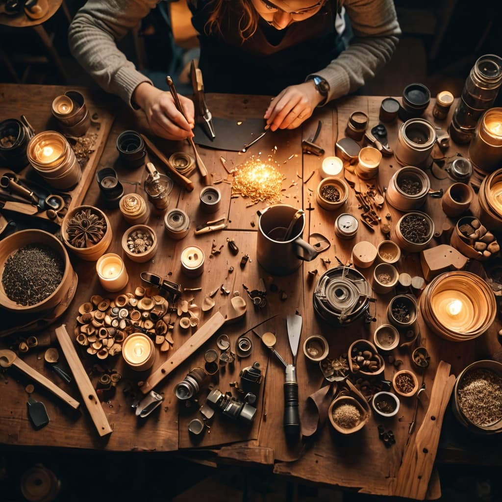 DIY 공예로 실천한 디지털 디톡스