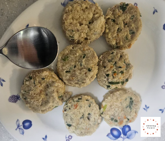 수제식감 동그랑땡-개봉 후 내용물 상태