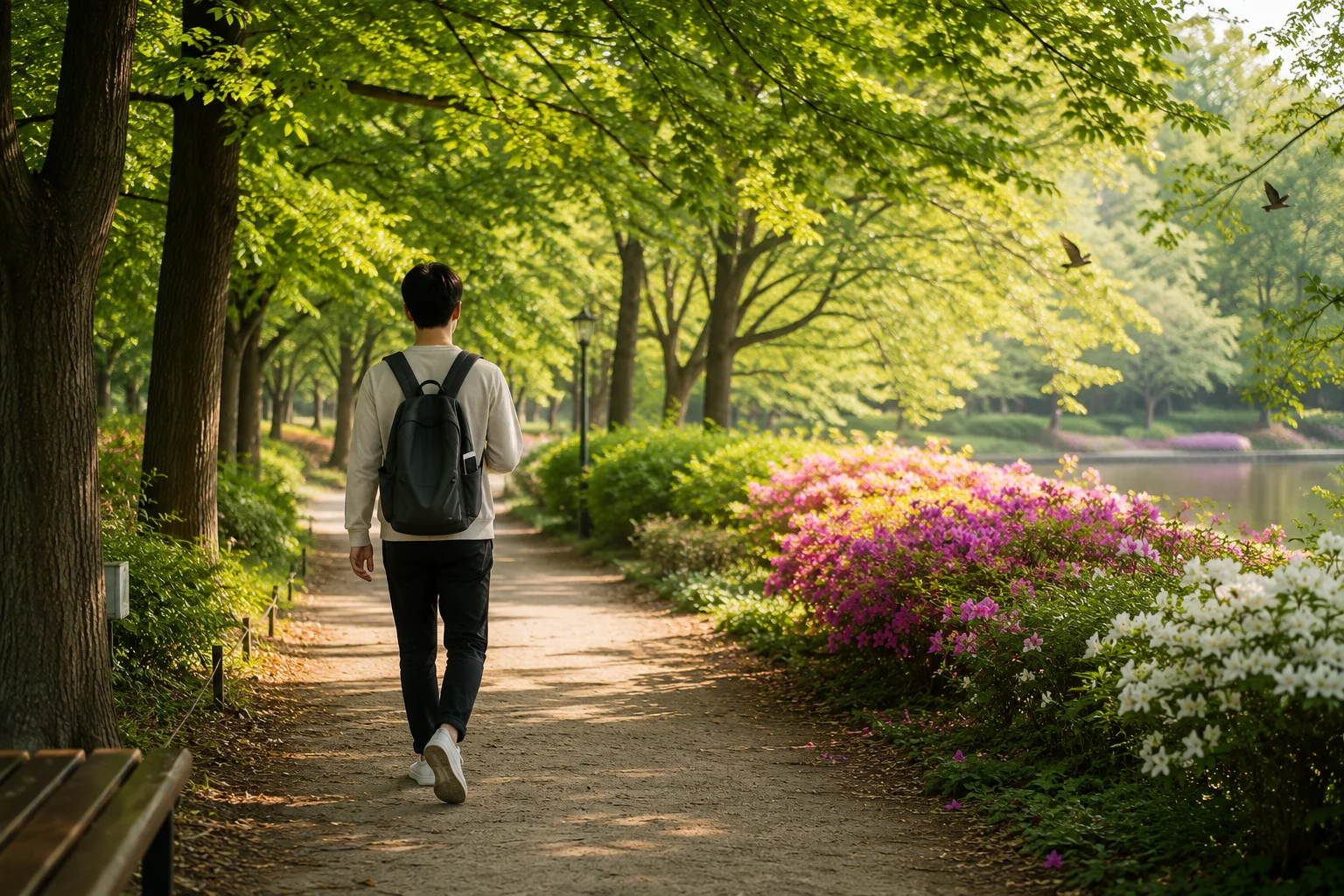 디지털 디톡스 산책 중 스마트폰 안 보는 방법