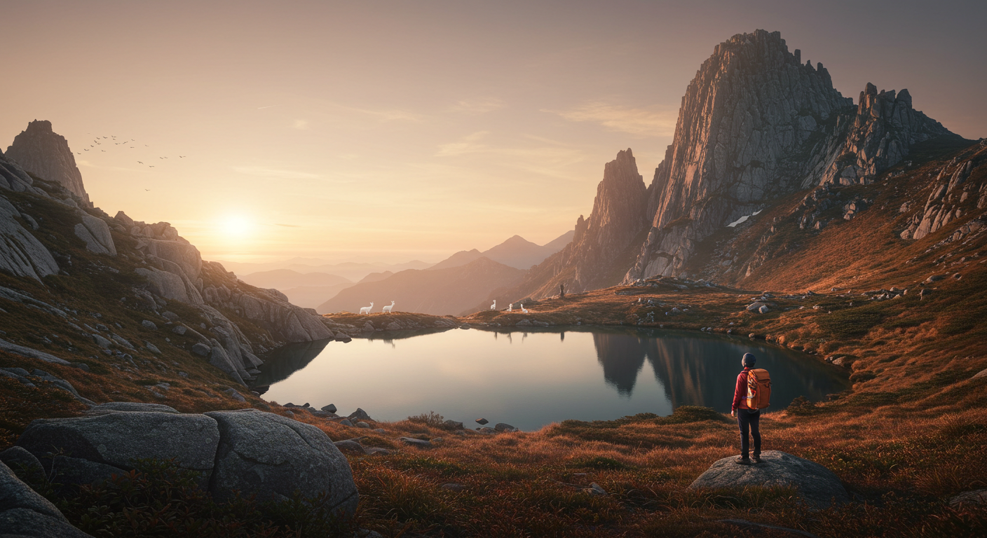 제주 한라산 백록샘