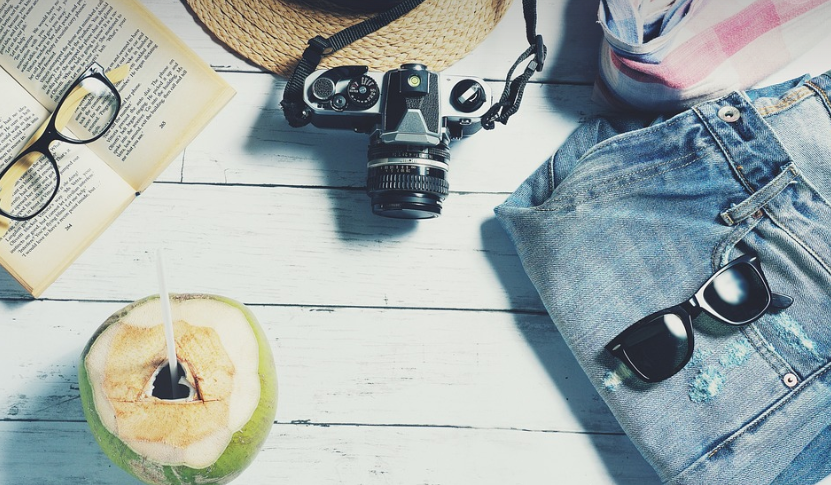 여행 준비물 사진