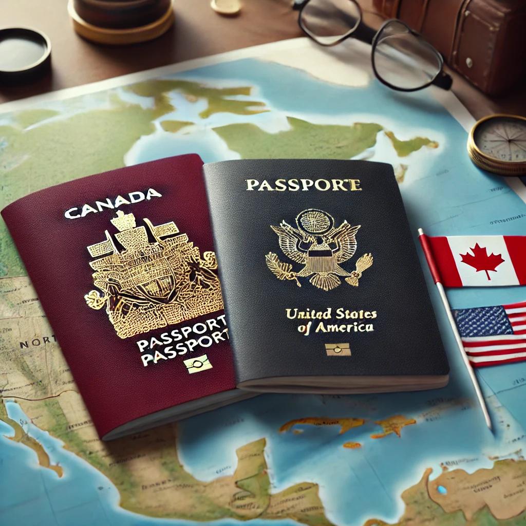 캐나다 미국 이민