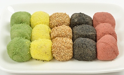 한국의 떡 종류 달떡-경단