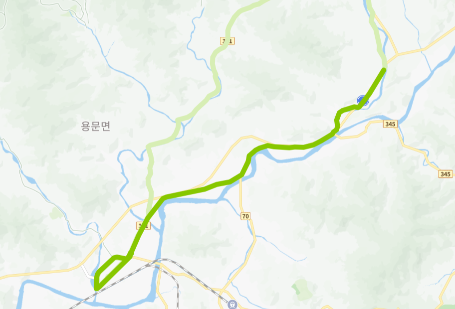 양평-77-10번-버스-노선-지도