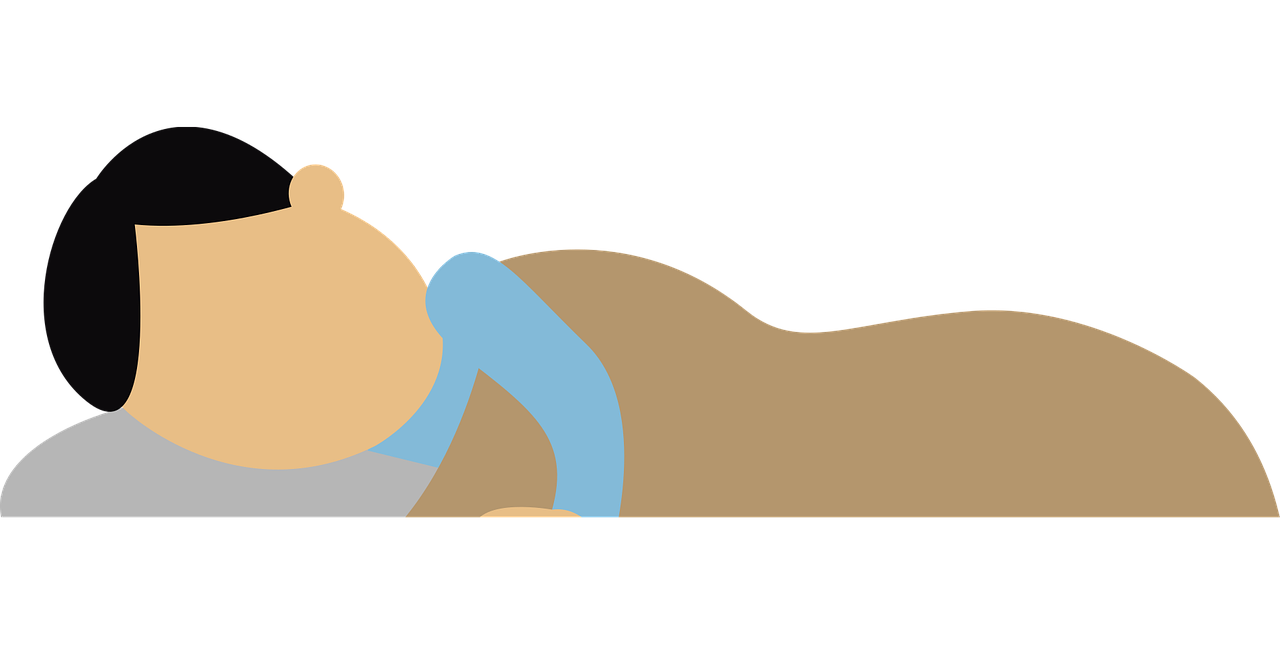 잠자는 사람의 이미지