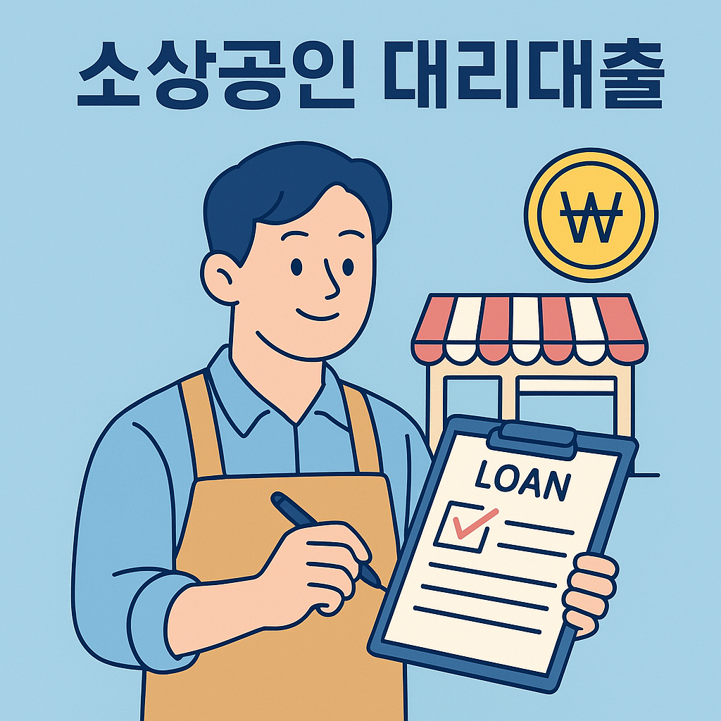 소상공인 대리대출 이미지