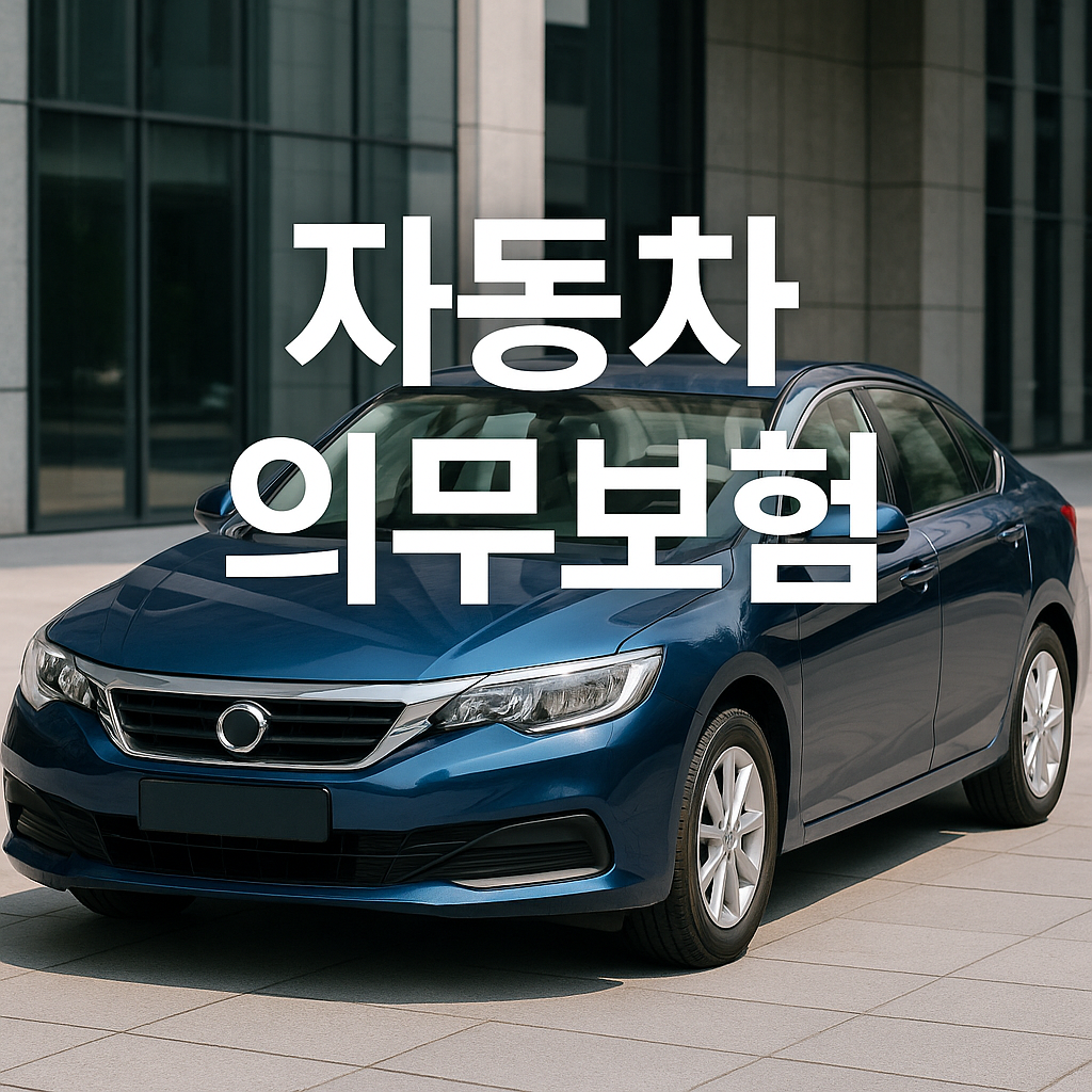 자동차 의무보험 가입을 놓치면 일수 과태료 발생합니다.