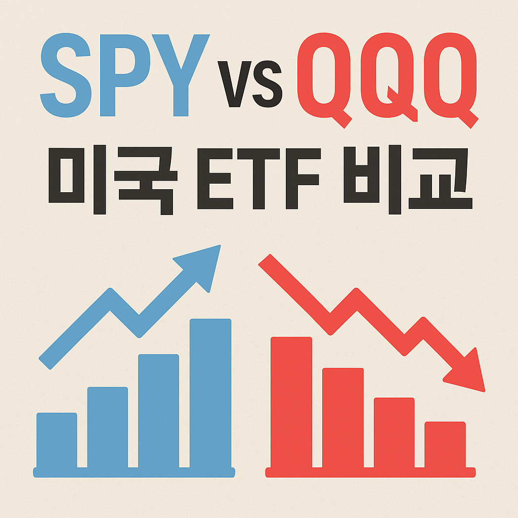 (SPY vs QQQ) 미국 대표 ETF 수익률 비교