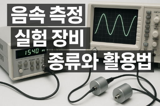음속 측정 실험 장비 종류와 활용법 완전 정리