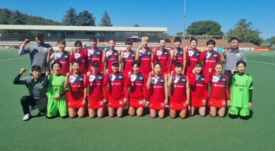 한국 여자 하키 대표팀 사진