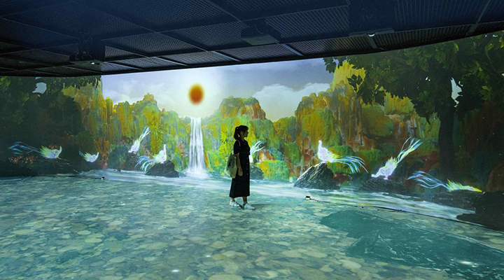 희정당 대조전 경훈각 근사한벽화 창덕궁 부벽화 김규진 오일영 김은호 이용우 노수현 이상범 미디어아트