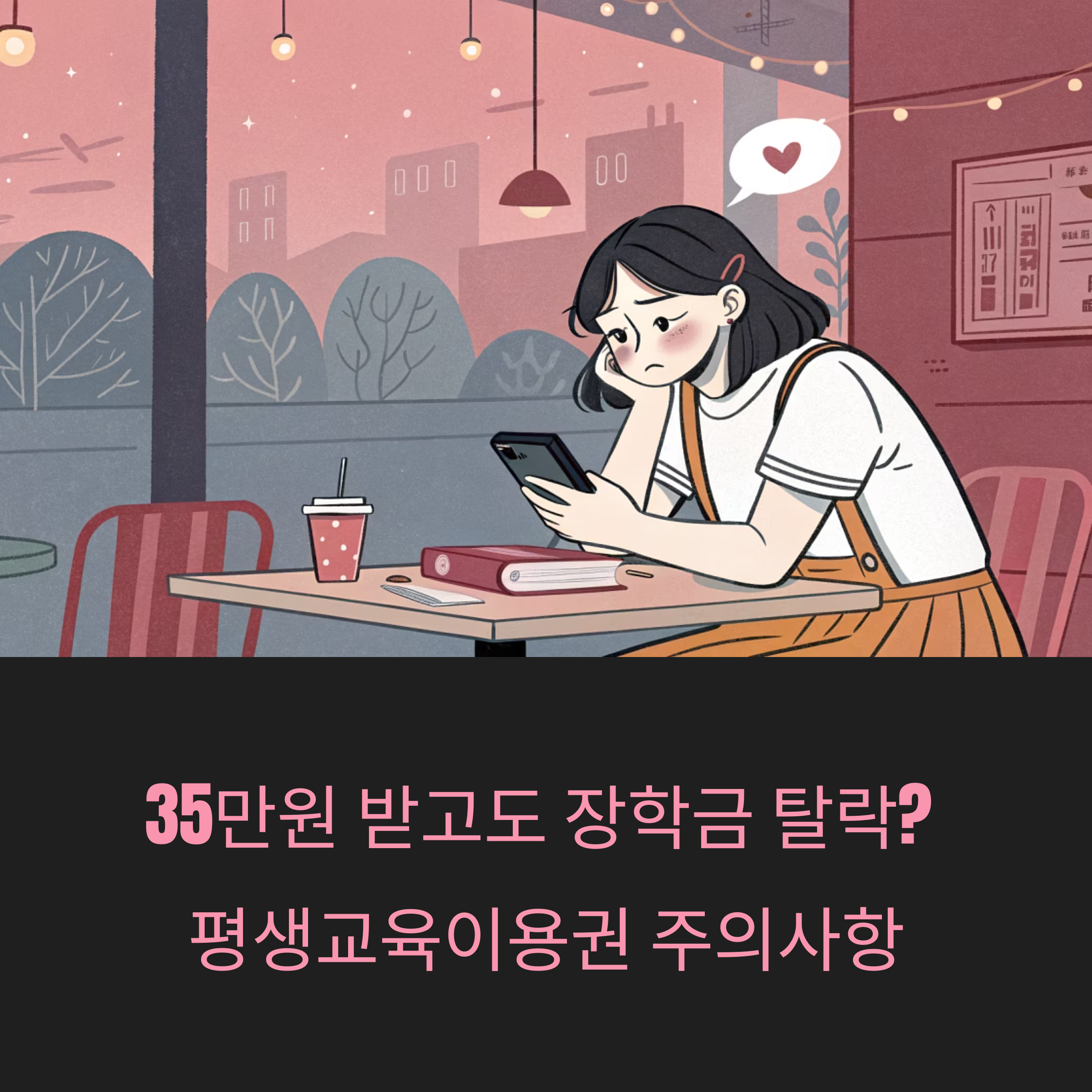 2025 평생교육이용권과 국가장학금 중복수혜 불가, 지금 꼭 확인해야 할 이유