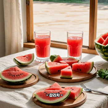 맛있는 수박 고르는 법