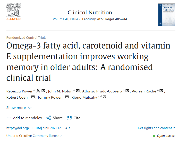 65세 이상 연구시 기억력 향상 논문