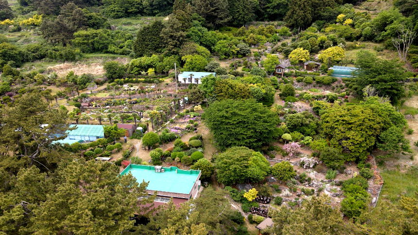 특색 있고 아름다운 민간 정원 30선 추천 여행 - 24. 통영 해솔찬정원