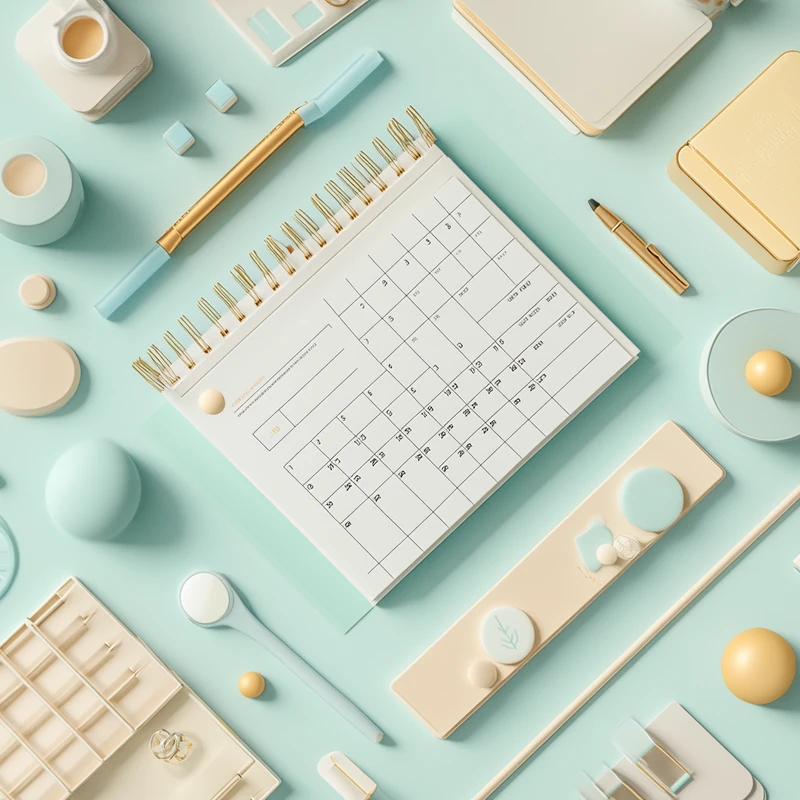 국내상장 연금 ETF 정기 점검과 포트폴리오 리밸런싱 일정이 표시된 달력, 주기적 투자관리, 장기 자산운용, ETF 포트폴리오 조정, 투자 일정 관리, 계획적 투자