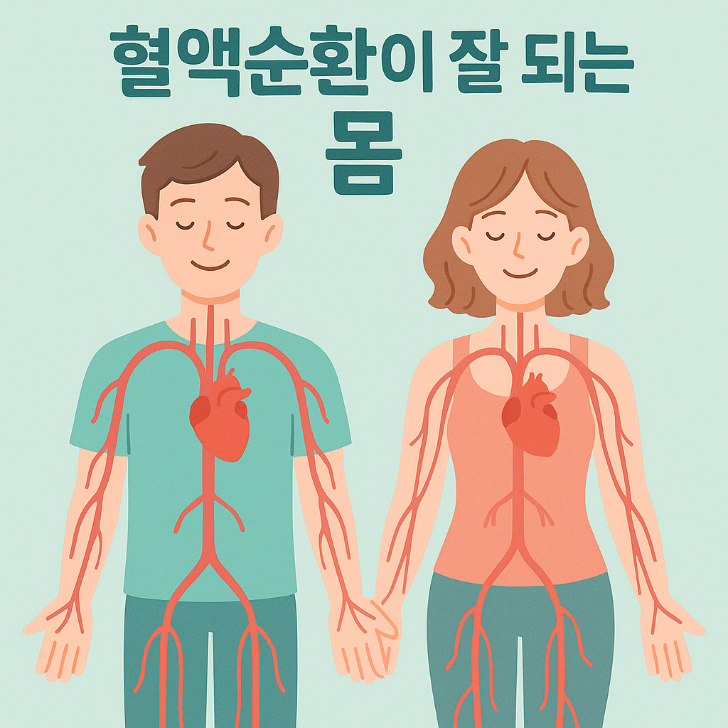 혈액순환이 잘 되는 몸 만들기