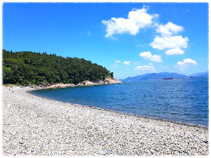 만성리검은모래해변