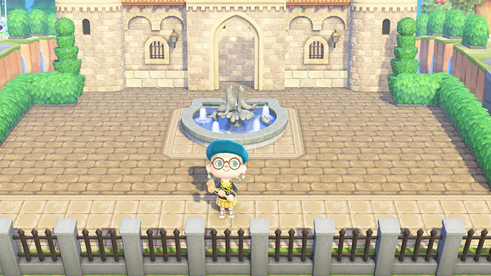 동물의 숲 유럽풍 성 만들기