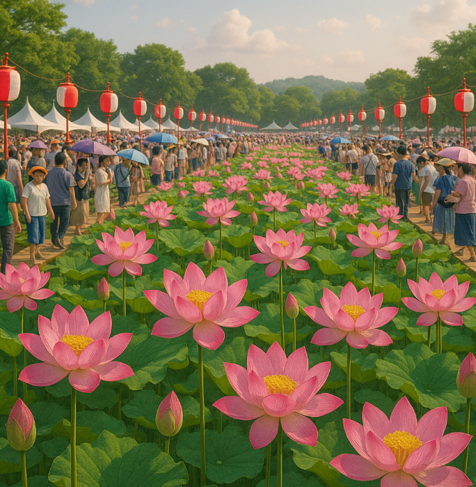 2025 연꽃축제 모습