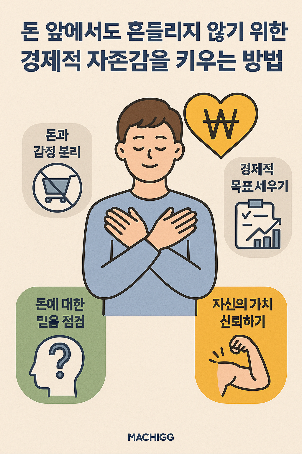 돈 앞에서도 흔들리지 않기 위한 경제적 자존감을 키우는 방법