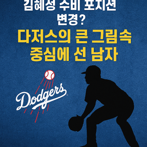 2루수? 유격수? 김혜성, 다저스 내야 재편 중심에 섰다