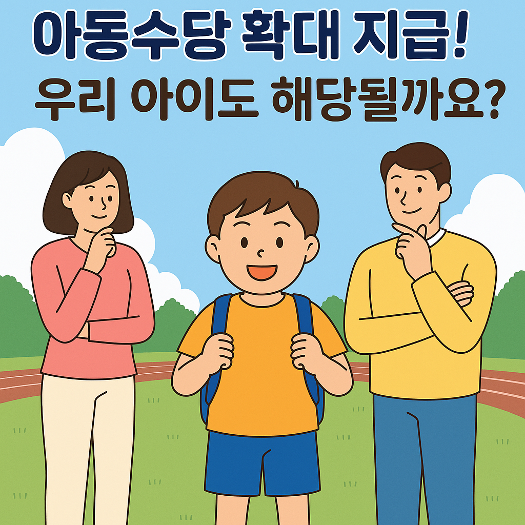 아동수당 확대 지급