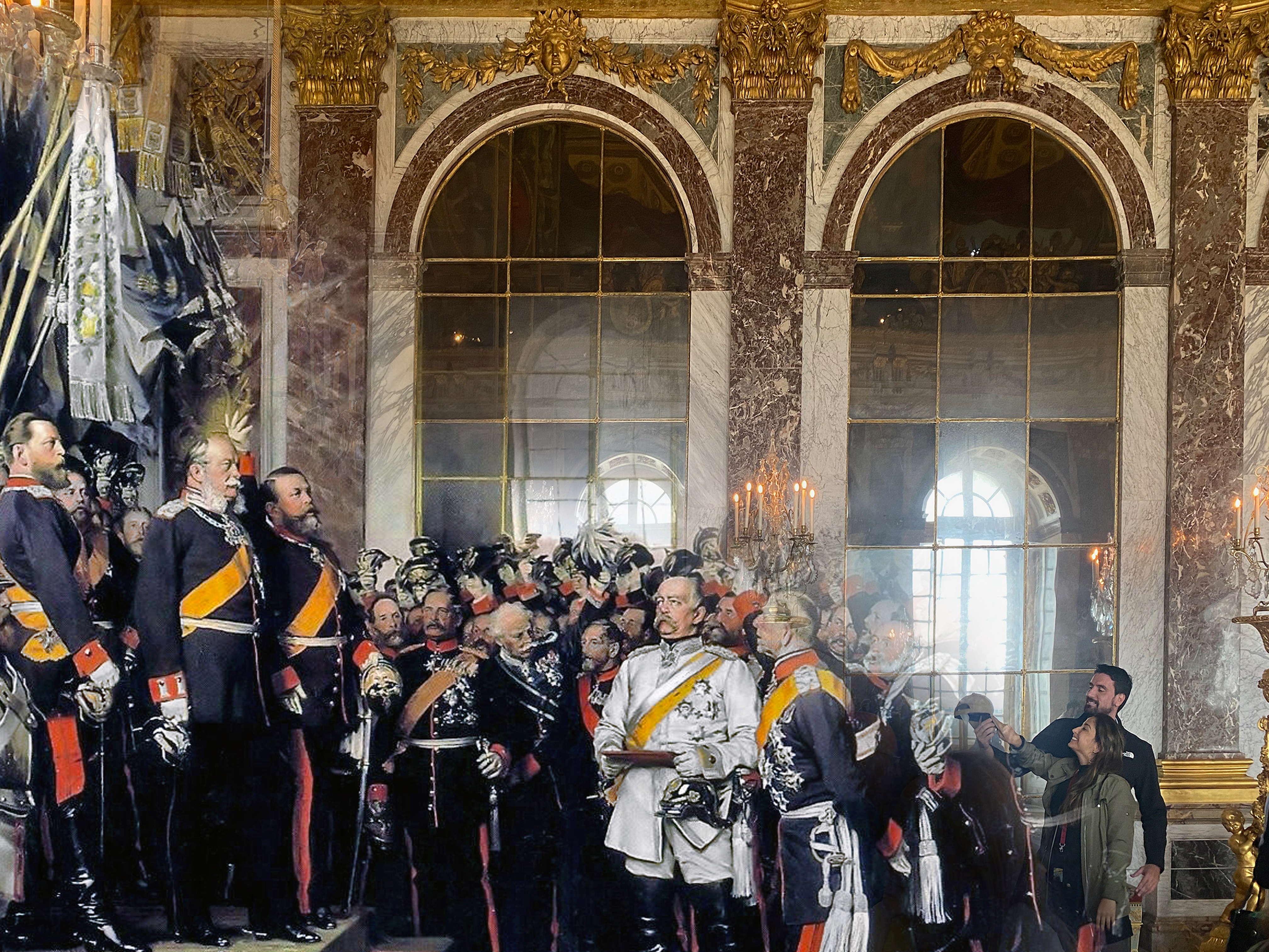 베르사유 거울의 방 독일제국 선포식