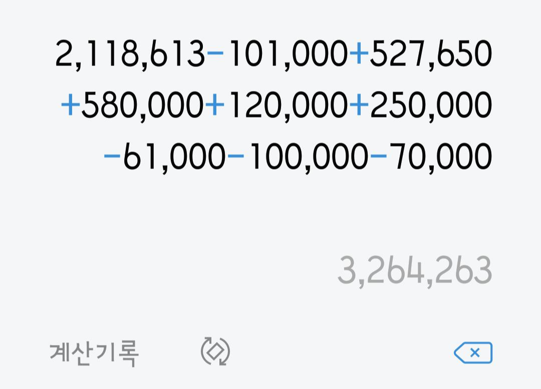 30박 33일 유럽여행 비용 계산기