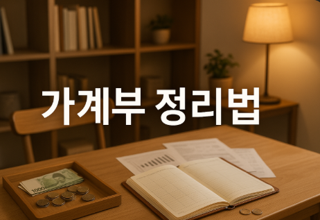 가계부 제대로 쓰는 법 (초보 관리법, 앱 비교, 꿀팁 정리)