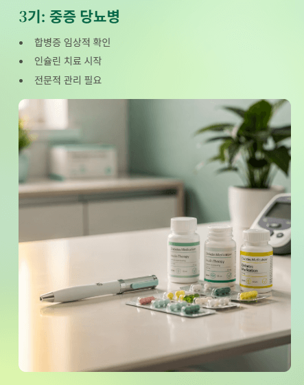 3기부터 중증, 전문 관리가 시작됩니다