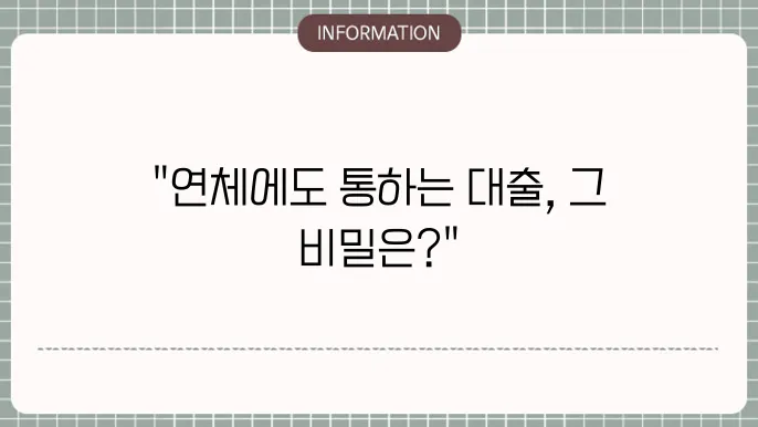 장기연체기록 분석하기