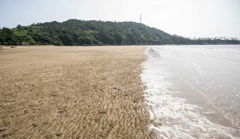낙월도 해변