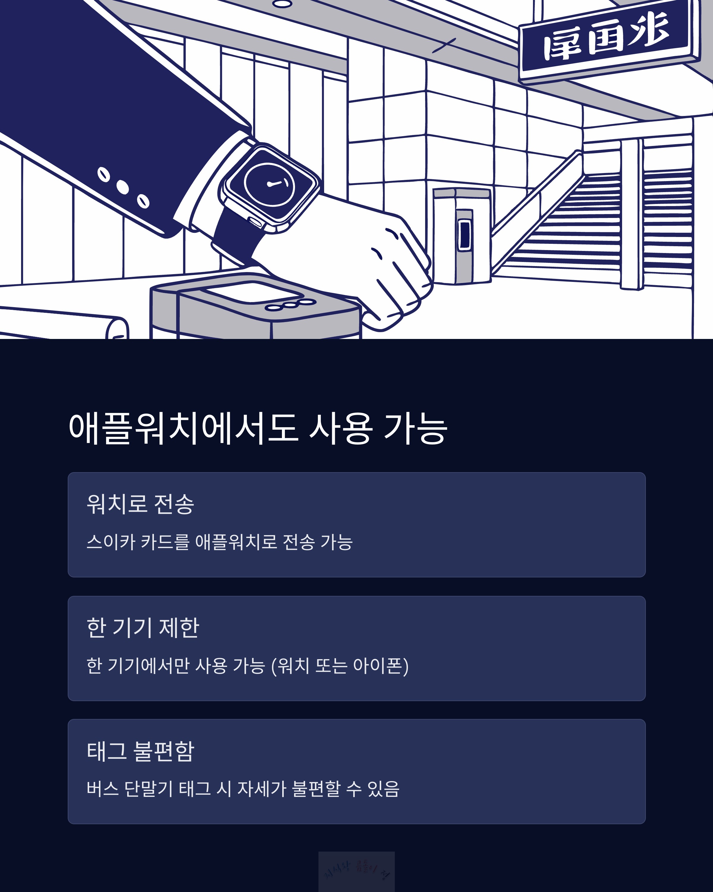 애플워치에서도 사용 가능