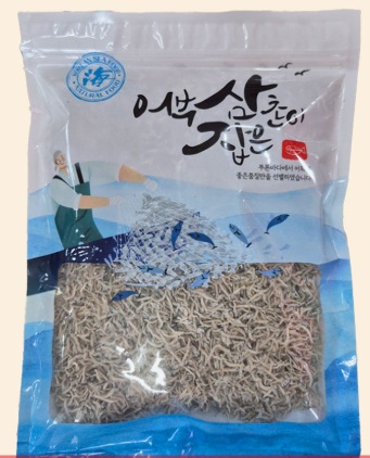 지리 멸치 포장