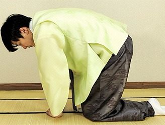 세배하는 방법 남자