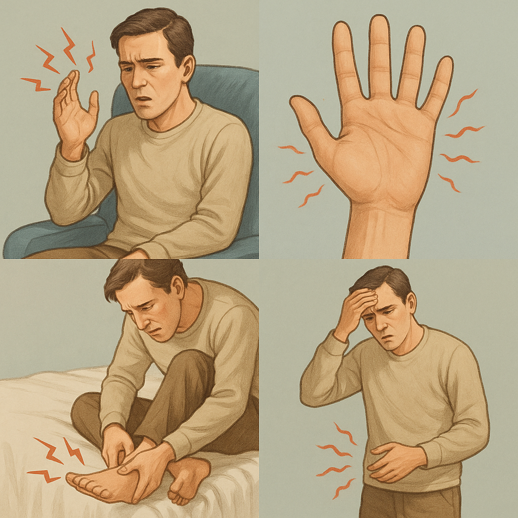 손발이 자주 저려요