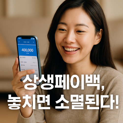 상생페이백 소멸 전 반드시 확인해야 할 지급일 총정리