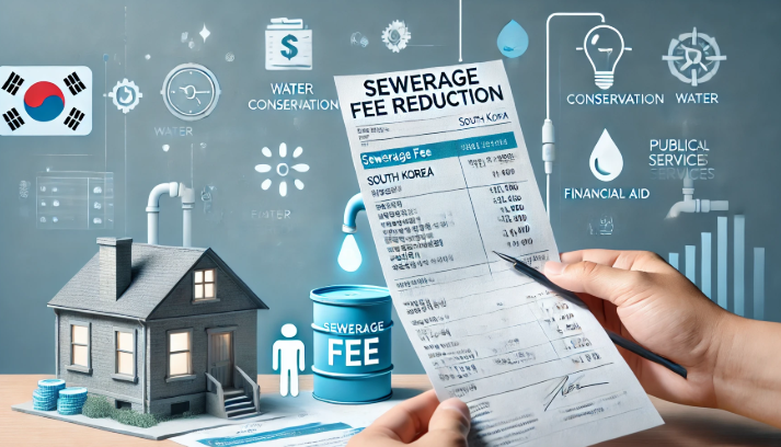 통영시 하수도 요금 감면 안내