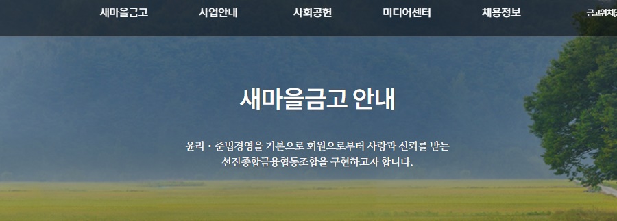 MG새마을금고