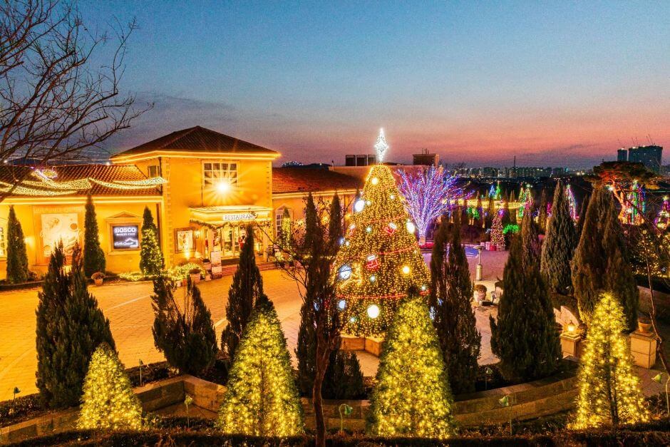 파주 퍼스트 가든 : 낮과 밤의 서로 다른 매력과 힐