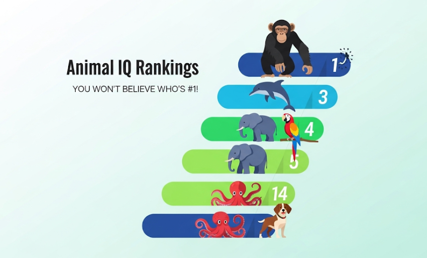 동물 IQ 순위