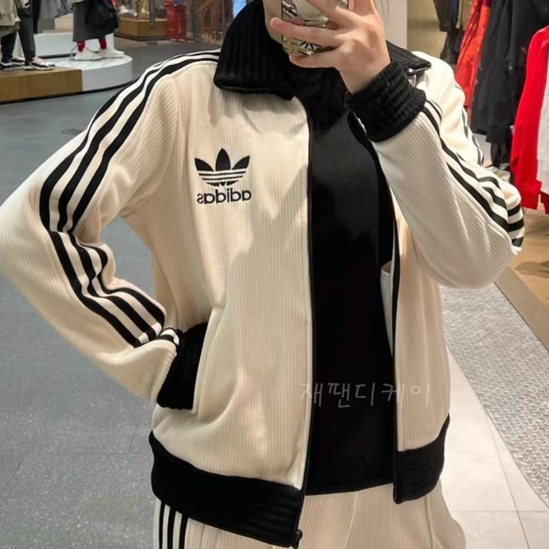 아디다스 베켄바우어 와플 럭스 트랙탑 자켓 IY2910