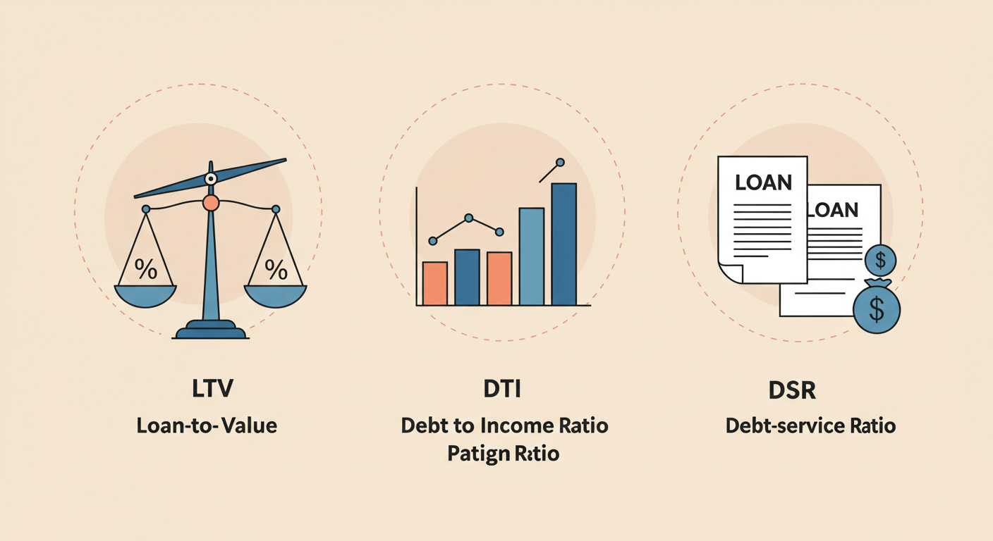 LTV, DTI, DSR 기본 조건 총정리