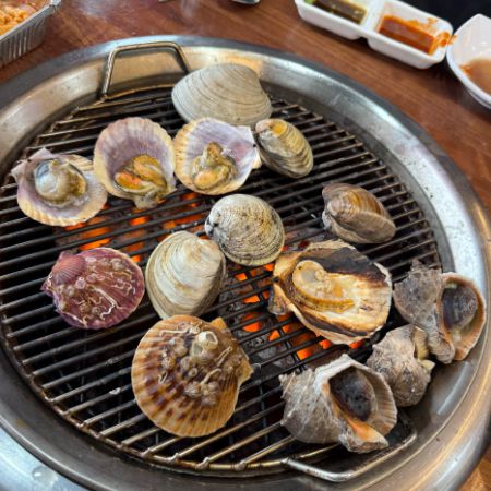 큰손회조개구이칼국수